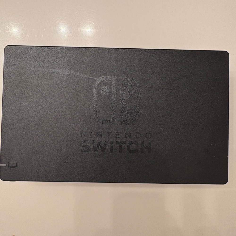 Nintendo Switch with dock